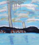 superstack and friend, Kelly Lake